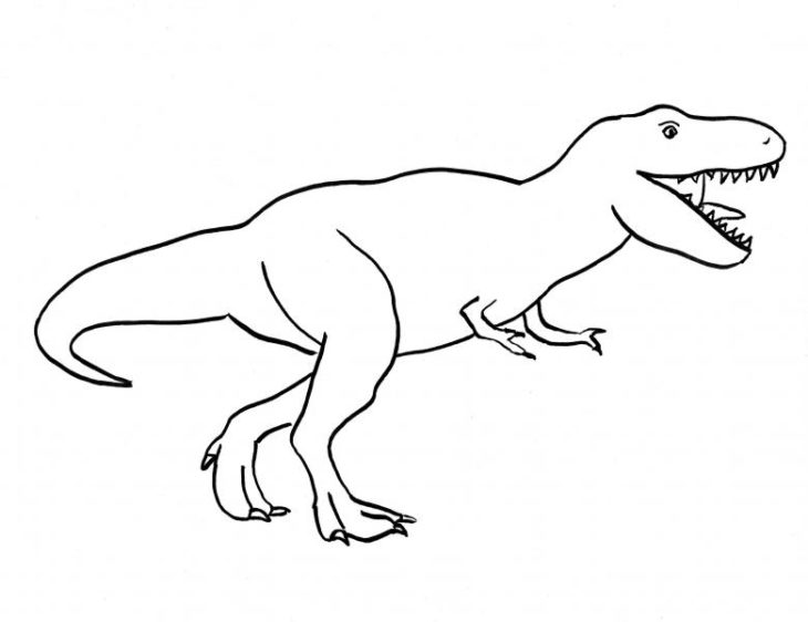 Картинки динозавров карандашом