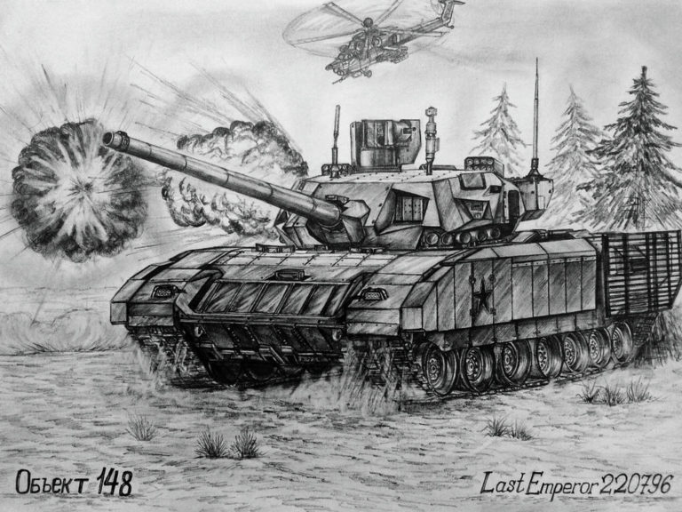 Красивые рисунки военные