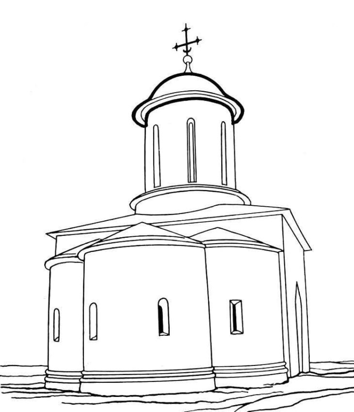 Троицкий собор рисунок гасу