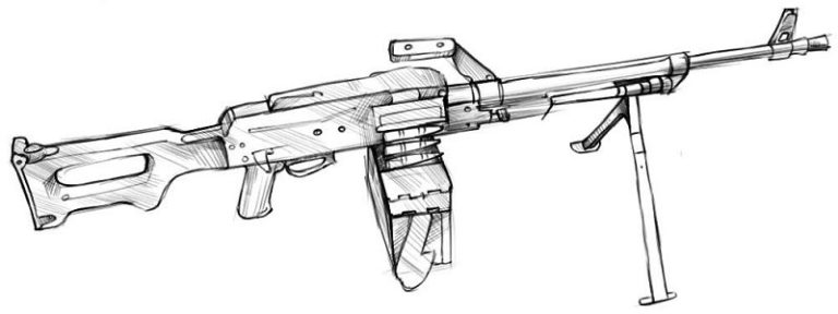 Картинки оружия для срисовки