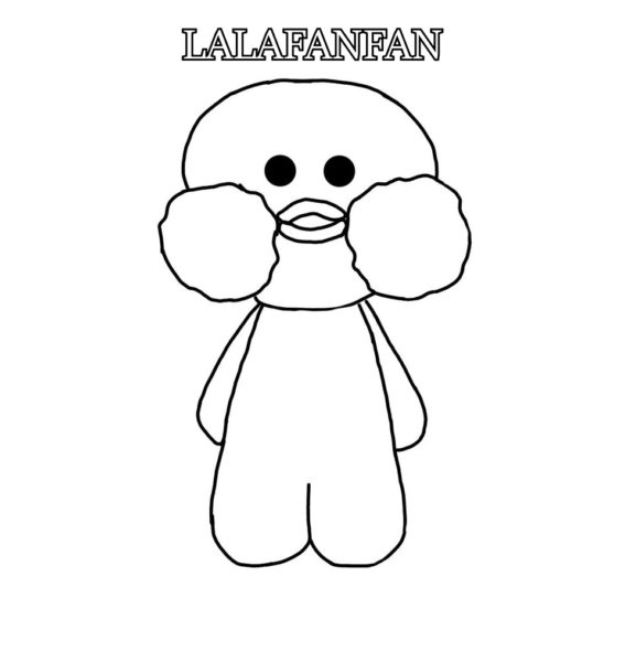 Cрисовки уточки Lalafanfan (50 картинок)
